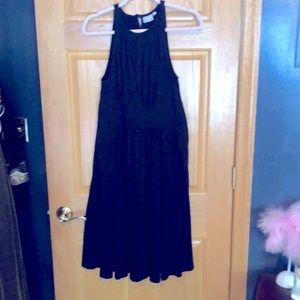 E Shakti, medium black dress